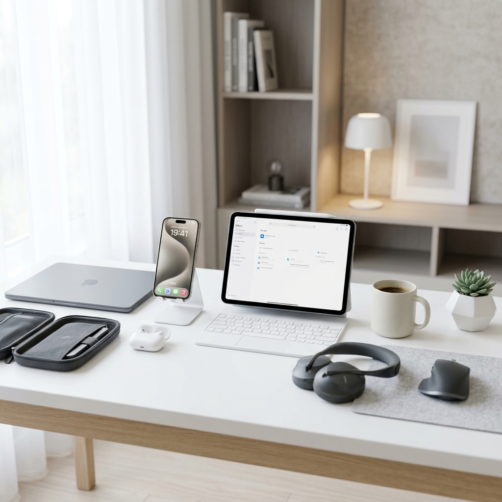 Modern Tech Gadgets Banner